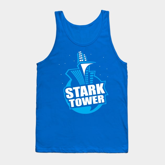 Stark Tower Tank Top by WarbucksDesign